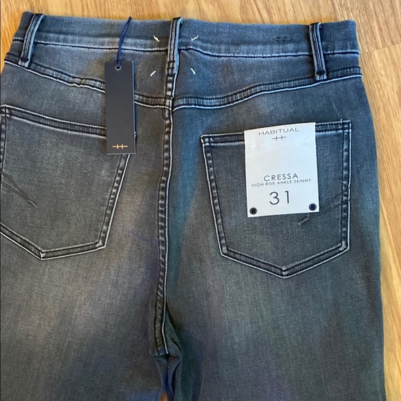 Habitual Women's Straight Leg Jeans - Dark Blue - Picture 3 of 6